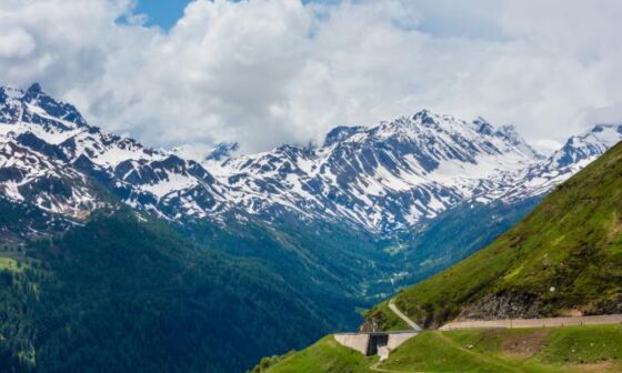 Podróż po Europie samochodem - Tremola San Gottardo