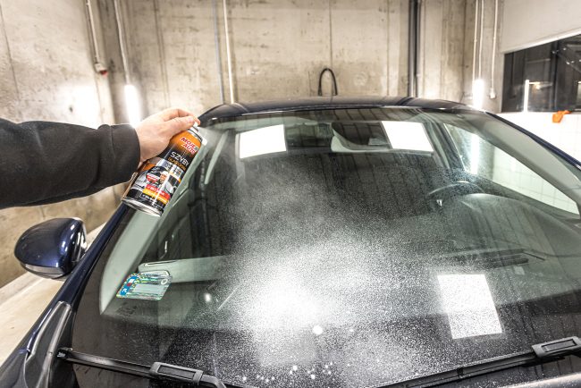 Schiuma detergente vetri e superfici lavabili spray 400 ML - Lindo e Unto  Pulizia Auto Cruscotti e Interni Rhutten - Af Interni Shop