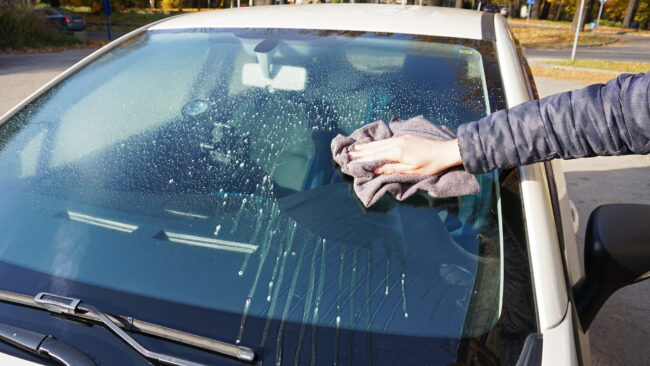 Agent Anti-pluie pour vitres de voiture, Agent de nettoyage longue